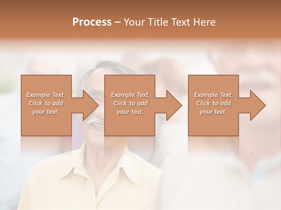 Tumbled Mineral Amethyst PowerPoint Template