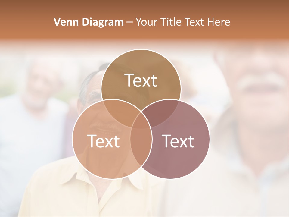 Tumbled Mineral Amethyst PowerPoint Template