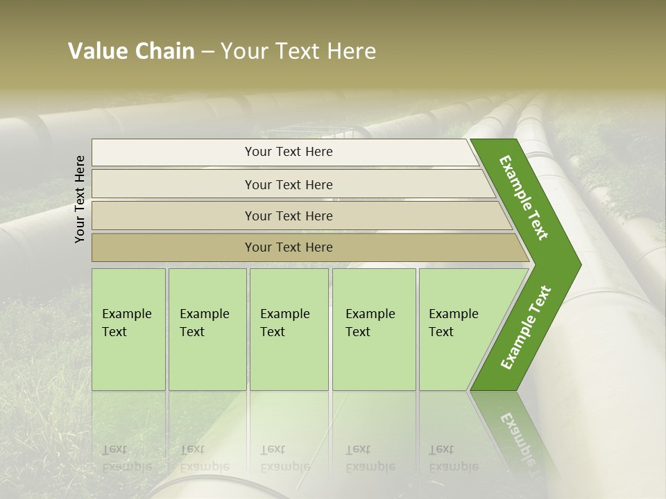 Nuts Pipeline Forest PowerPoint Template