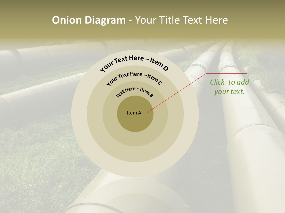 Nuts Pipeline Forest PowerPoint Template