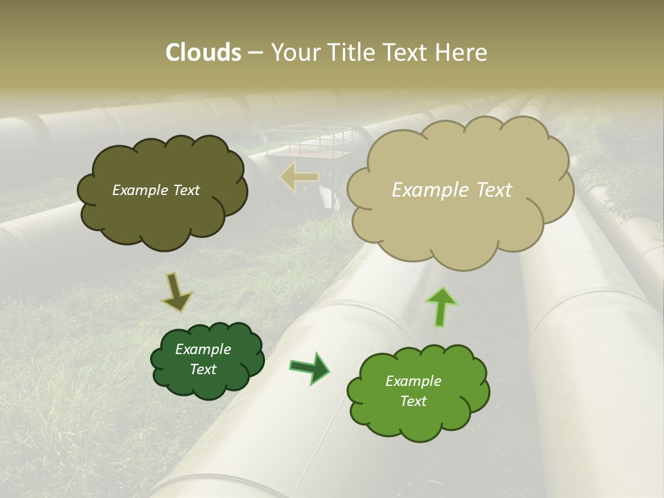 Nuts Pipeline Forest PowerPoint Template