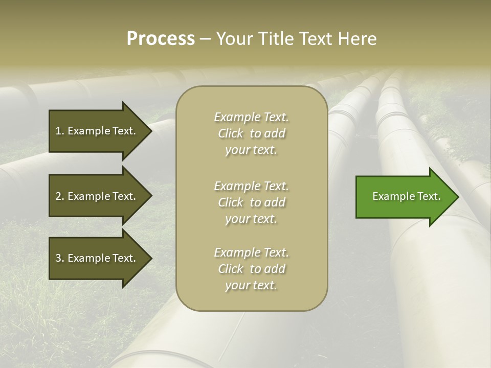 Nuts Pipeline Forest PowerPoint Template