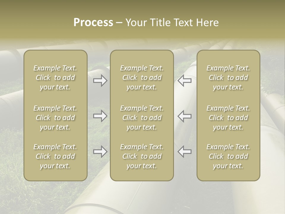 Nuts Pipeline Forest PowerPoint Template