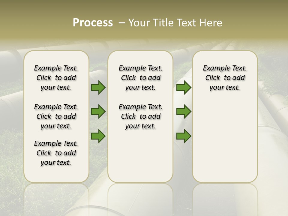 Nuts Pipeline Forest PowerPoint Template