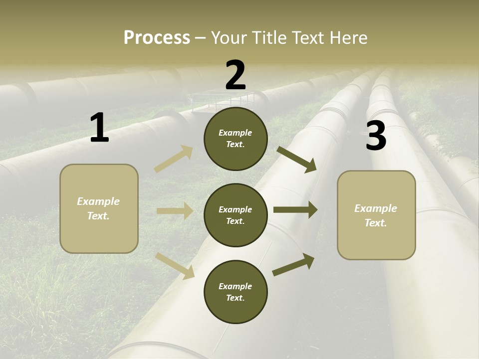 Nuts Pipeline Forest PowerPoint Template
