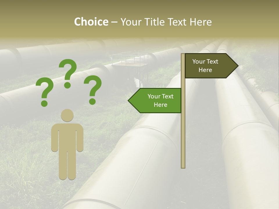 Nuts Pipeline Forest PowerPoint Template