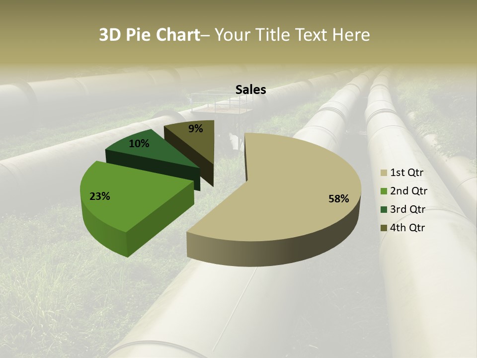 Nuts Pipeline Forest PowerPoint Template