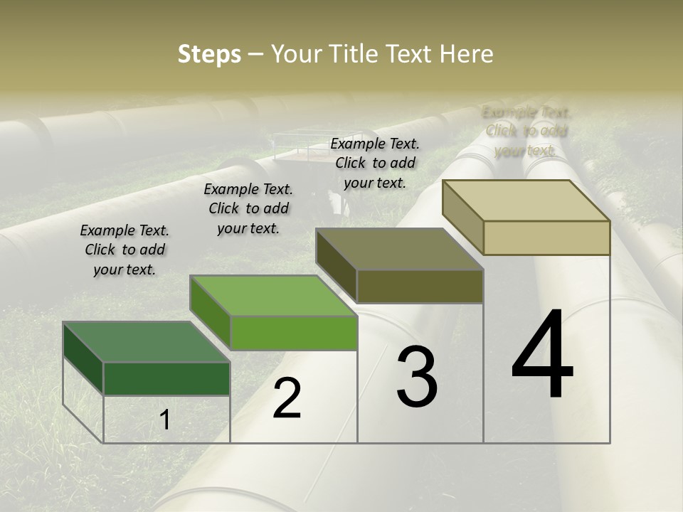 Nuts Pipeline Forest PowerPoint Template