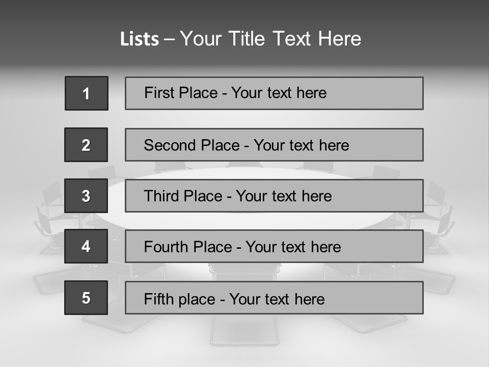 Company Threedimensional Communication PowerPoint Template