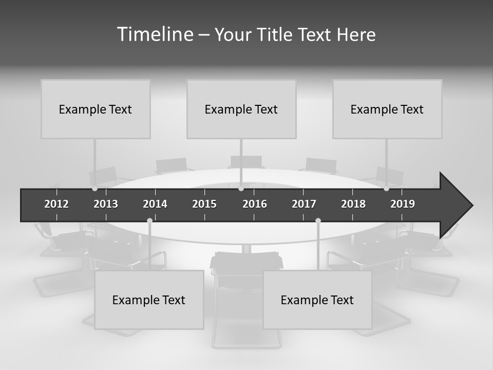 Company Threedimensional Communication PowerPoint Template