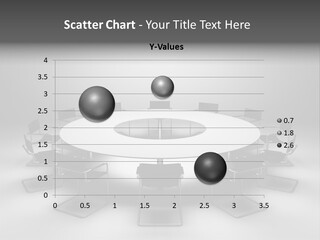 Company Threedimensional Communication PowerPoint Template