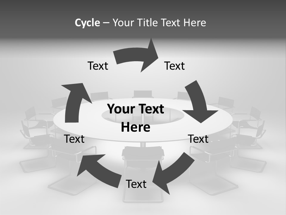Company Threedimensional Communication PowerPoint Template