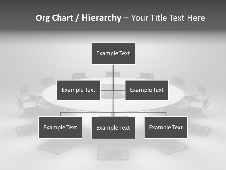 Company Threedimensional Communication PowerPoint Template