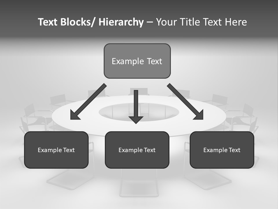 Company Threedimensional Communication PowerPoint Template