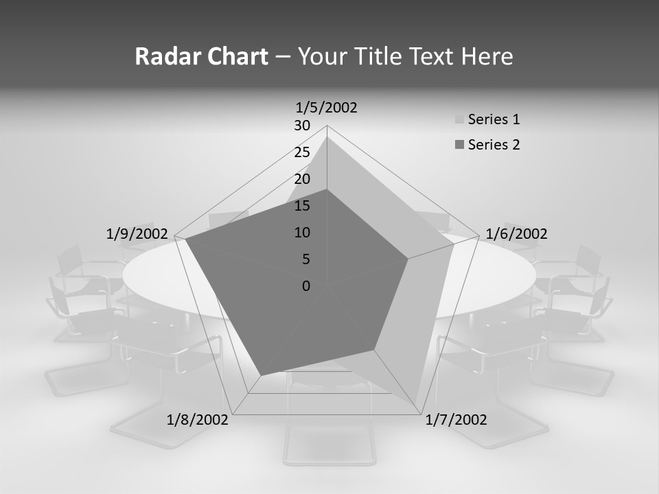 Company Threedimensional Communication PowerPoint Template