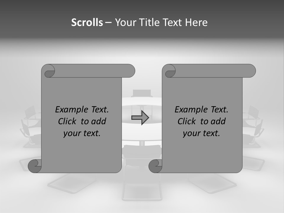 Company Threedimensional Communication PowerPoint Template