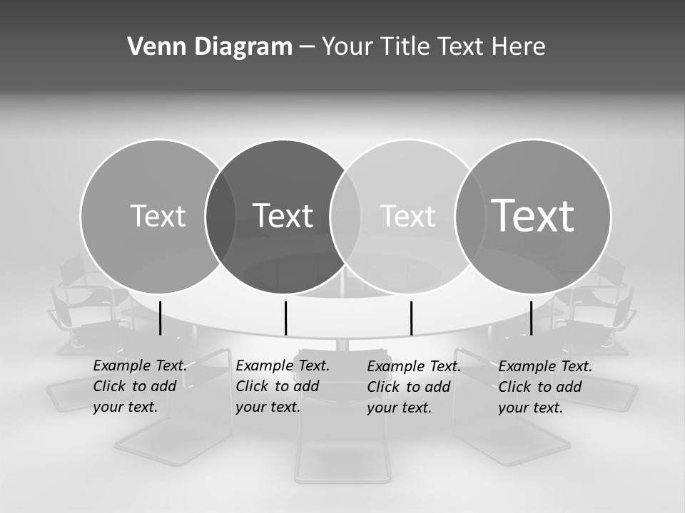 Company Threedimensional Communication PowerPoint Template