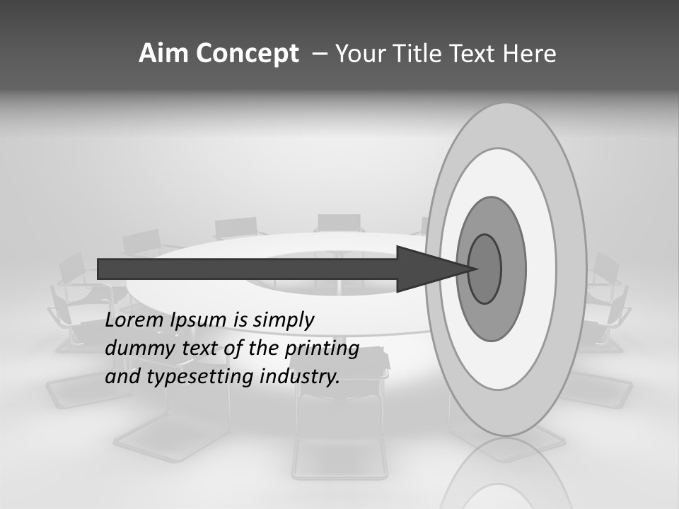 Company Threedimensional Communication PowerPoint Template