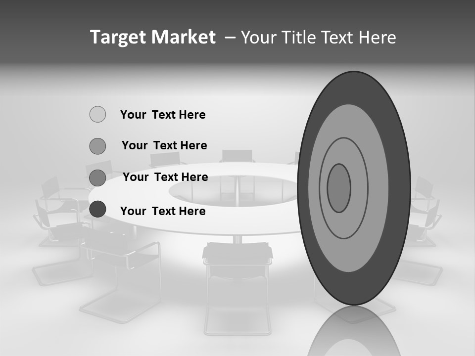 Company Threedimensional Communication PowerPoint Template