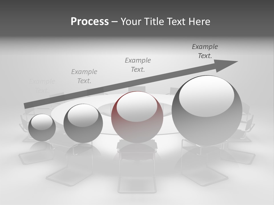 Company Threedimensional Communication PowerPoint Template