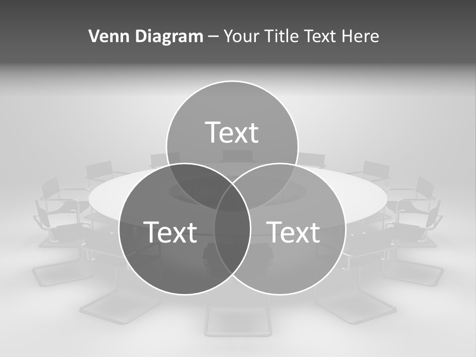 Company Threedimensional Communication PowerPoint Template
