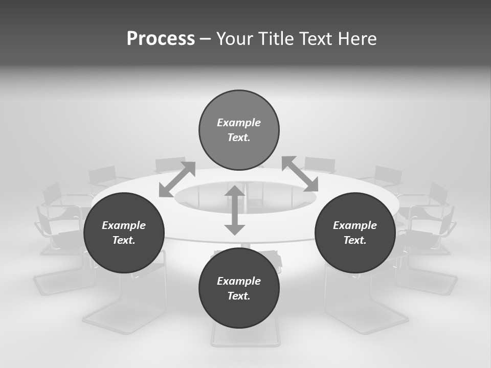 Company Threedimensional Communication PowerPoint Template