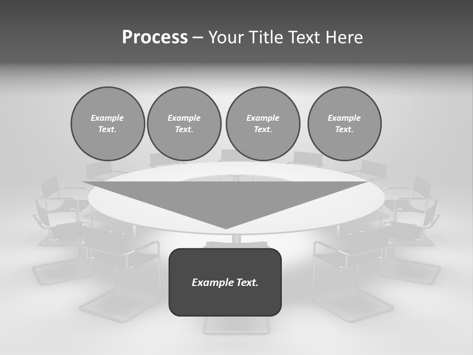 Company Threedimensional Communication PowerPoint Template