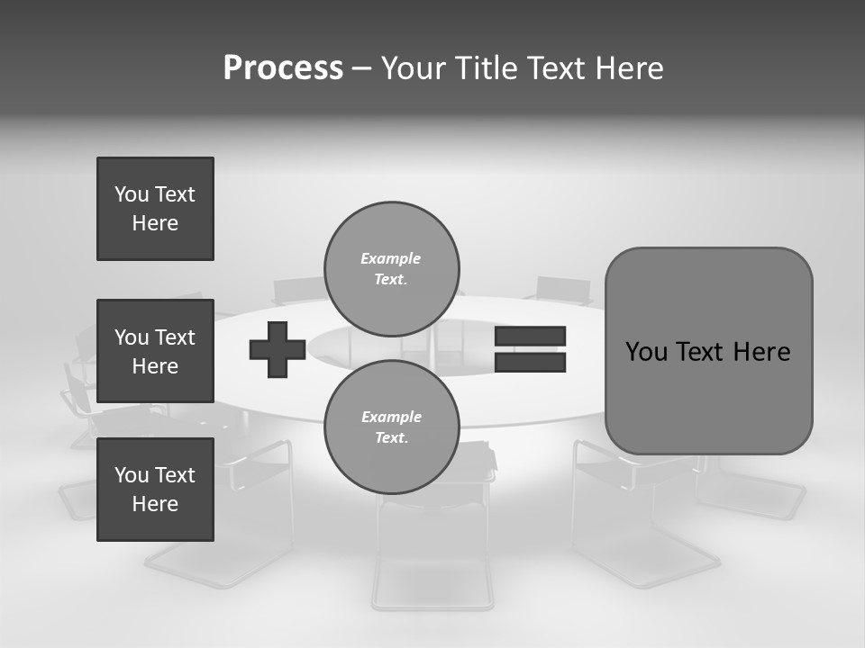 Company Threedimensional Communication PowerPoint Template