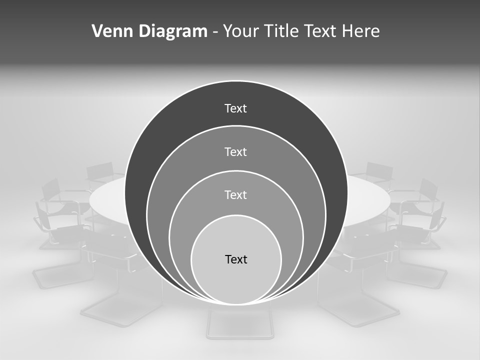 Company Threedimensional Communication PowerPoint Template