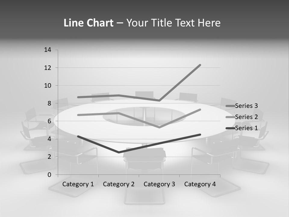 Company Threedimensional Communication PowerPoint Template