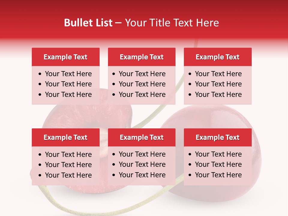 Bright Food Closeup PowerPoint Template