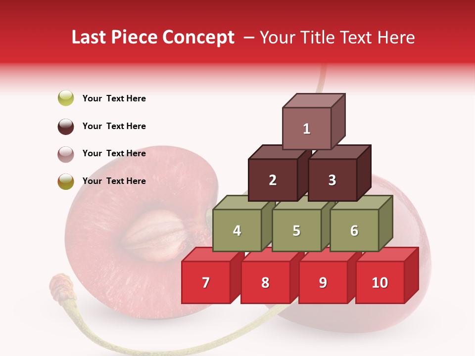 Bright Food Closeup PowerPoint Template