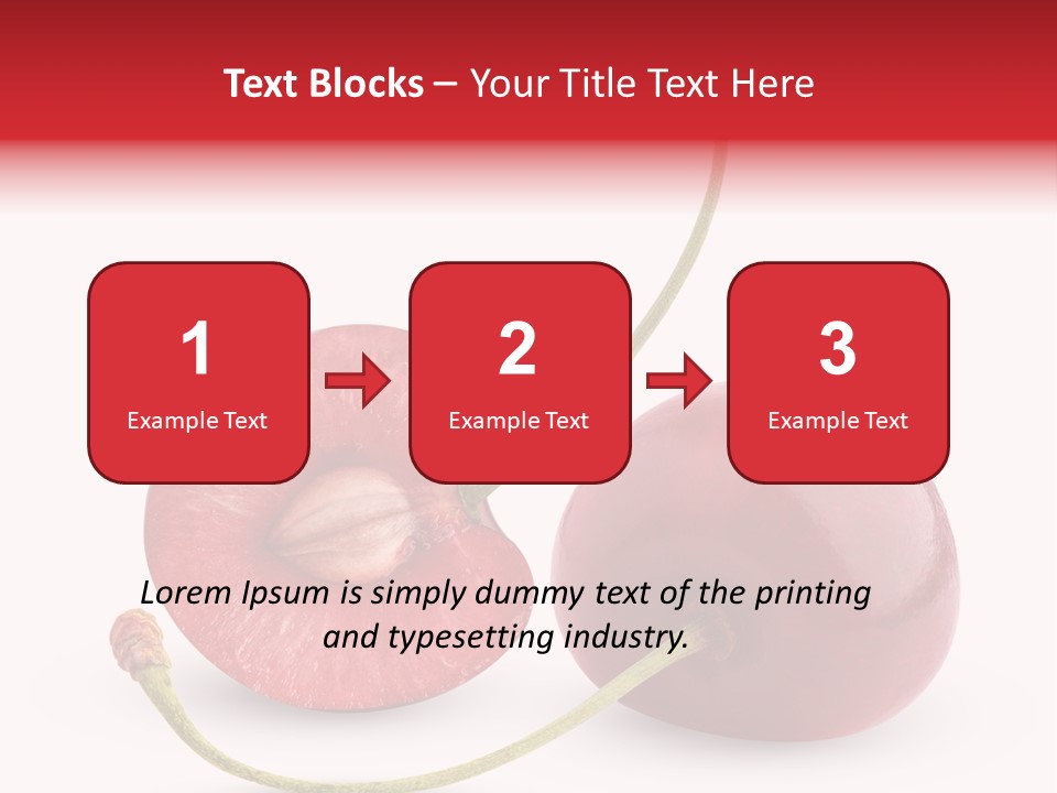 Bright Food Closeup PowerPoint Template
