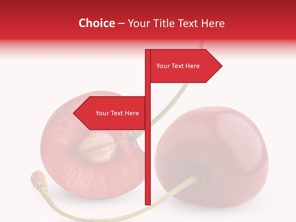 Bright Food Closeup PowerPoint Template