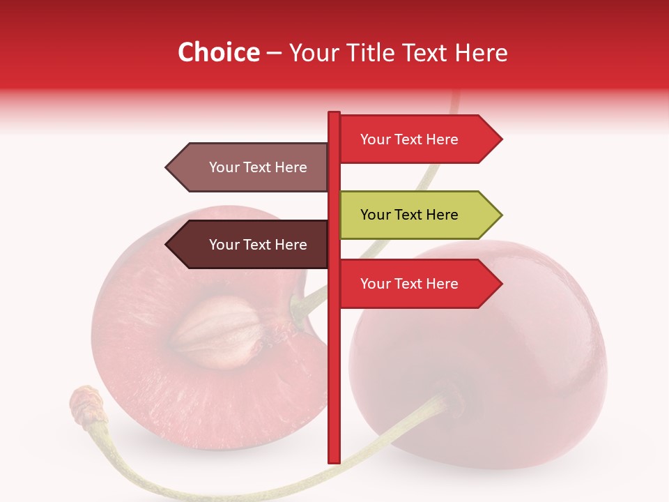 Bright Food Closeup PowerPoint Template