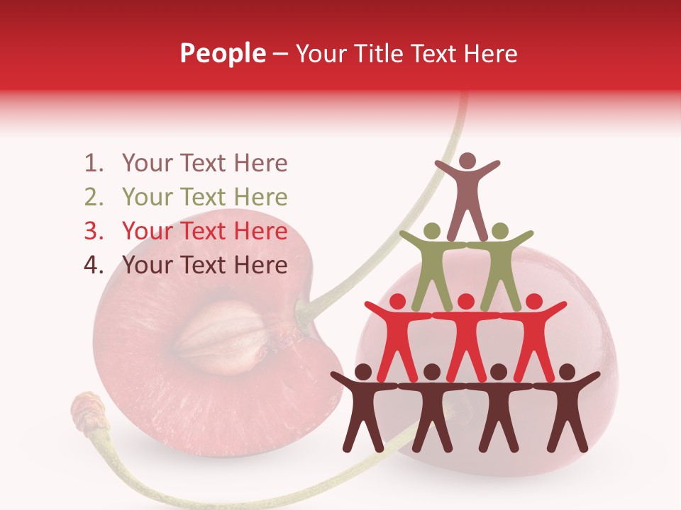 Bright Food Closeup PowerPoint Template