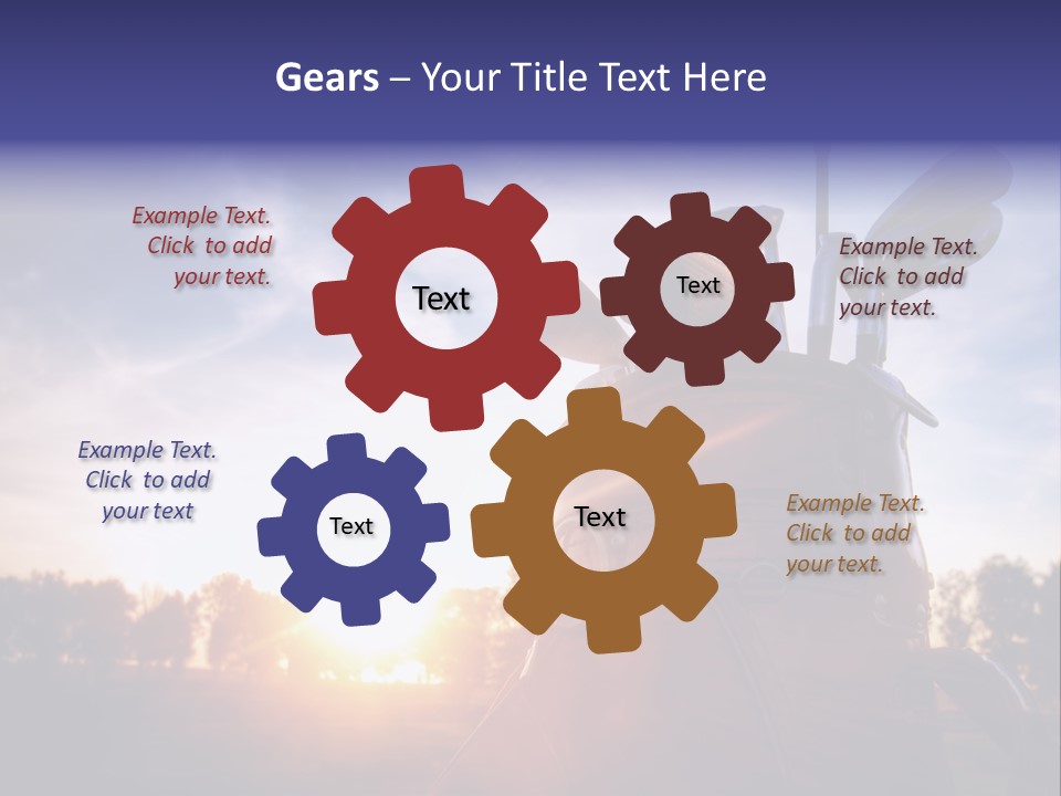 Red Beautiful Course PowerPoint Template