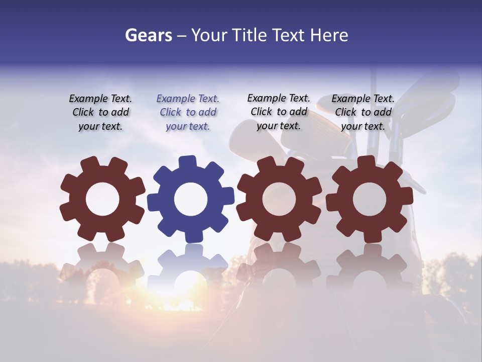 Red Beautiful Course PowerPoint Template