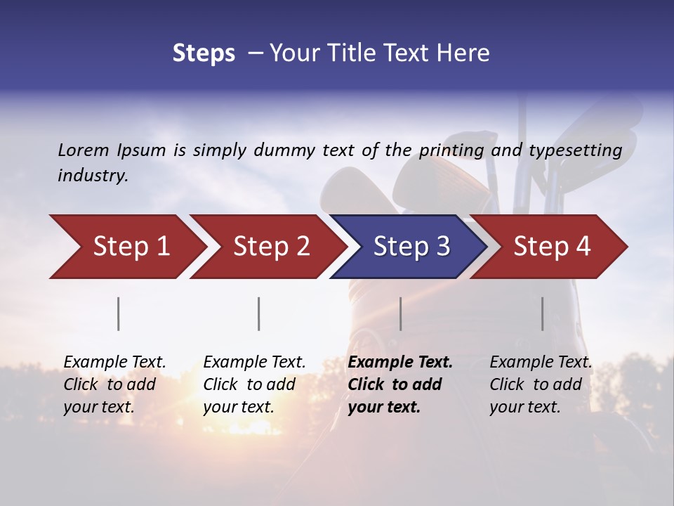 Red Beautiful Course PowerPoint Template