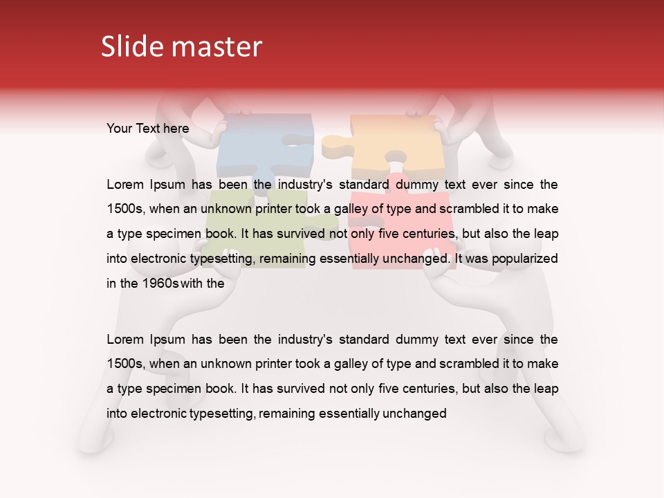 Figure People Success PowerPoint Template