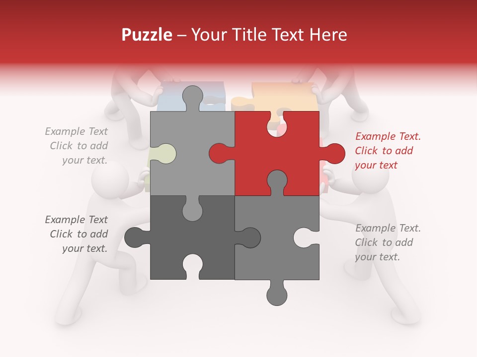 Figure People Success PowerPoint Template