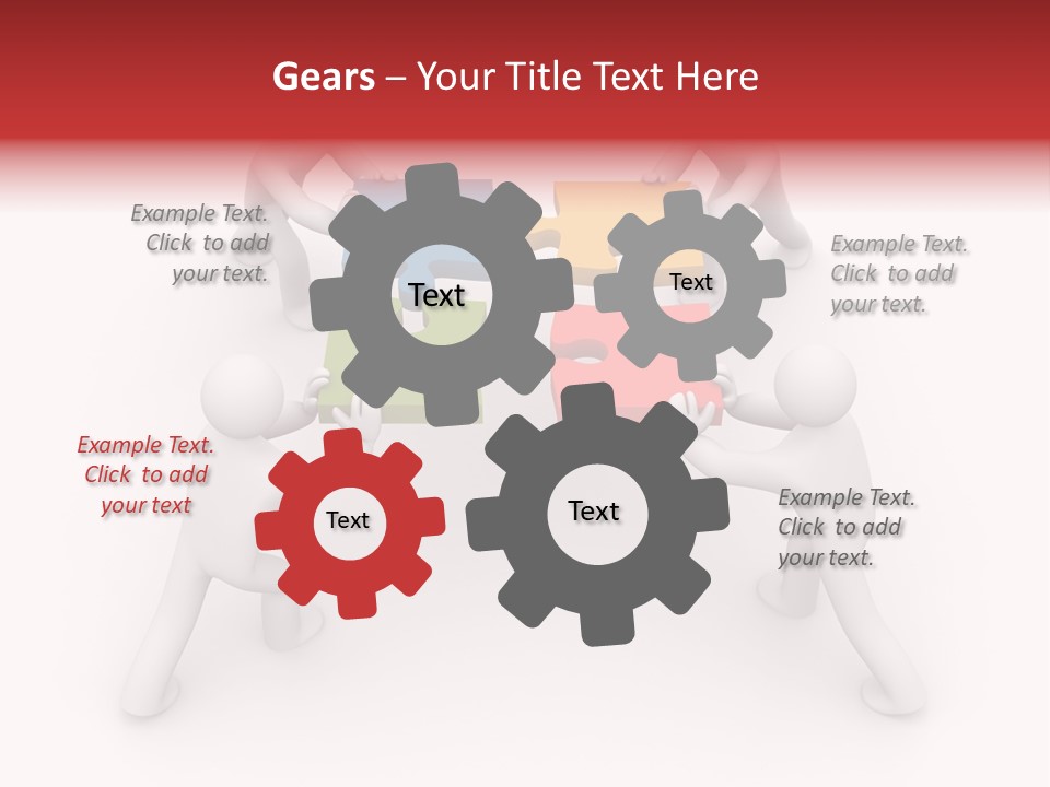 Figure People Success PowerPoint Template