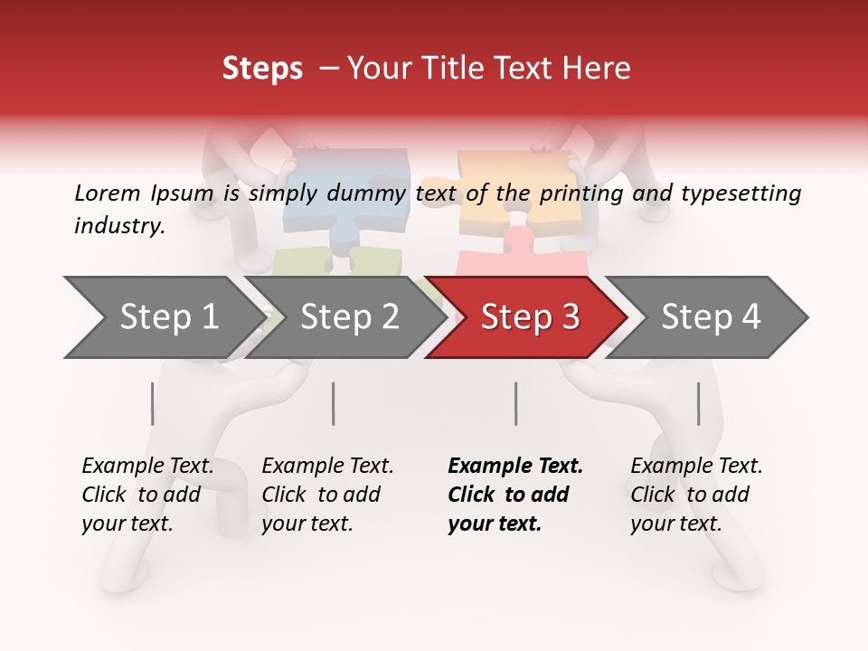 Figure People Success PowerPoint Template