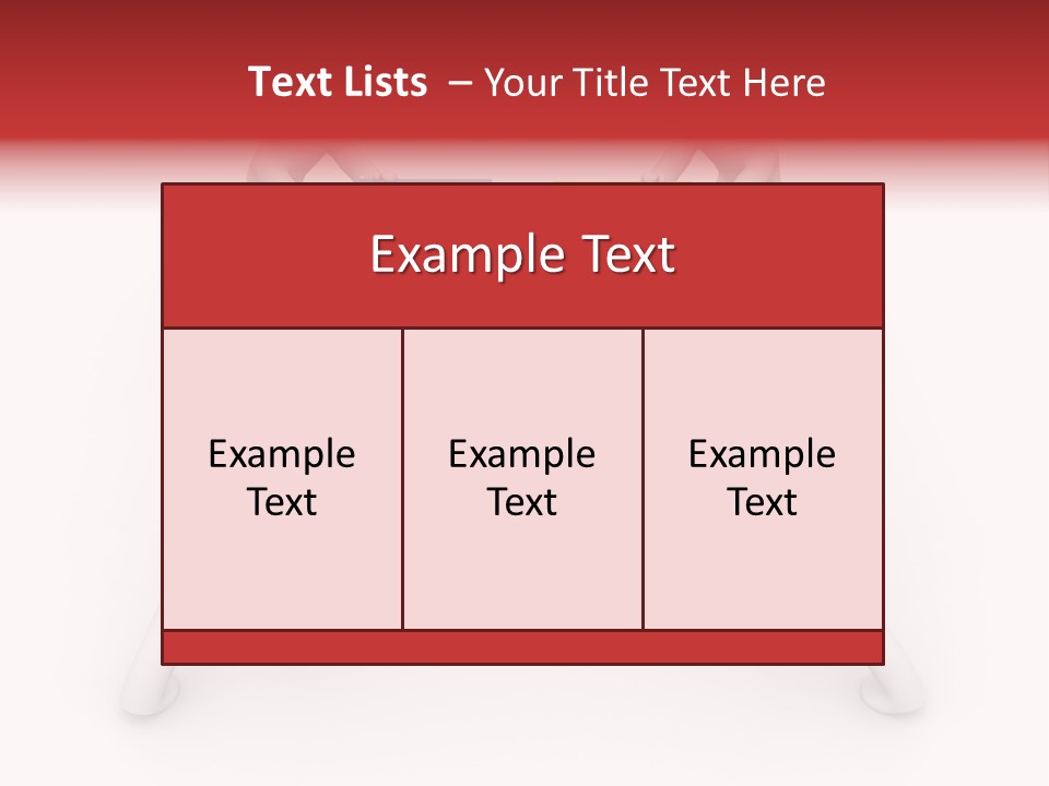 Figure People Success PowerPoint Template