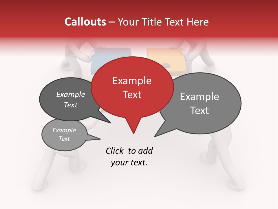 Figure People Success PowerPoint Template