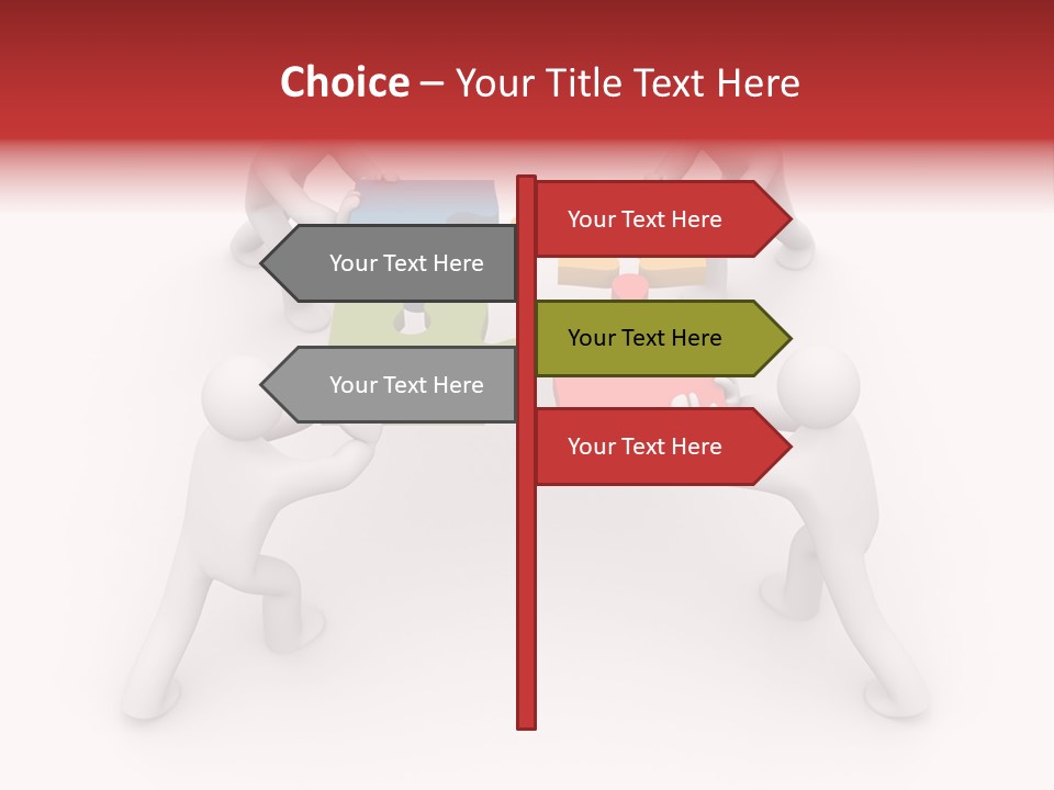 Figure People Success PowerPoint Template