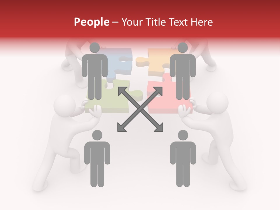 Figure People Success PowerPoint Template
