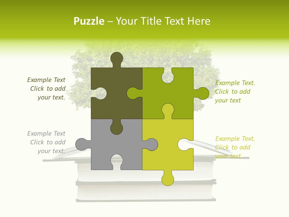 Ecological Environment Plant PowerPoint Template