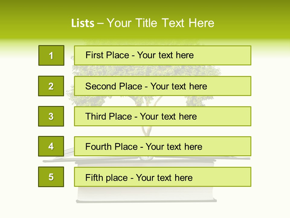 Ecological Environment Plant PowerPoint Template