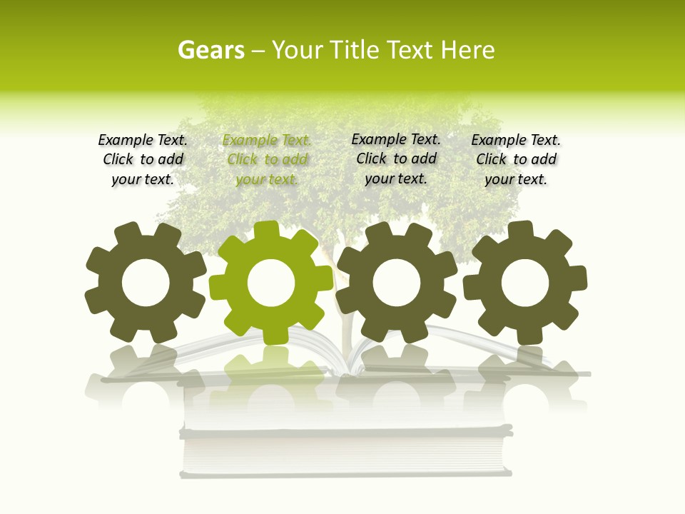 Ecological Environment Plant PowerPoint Template